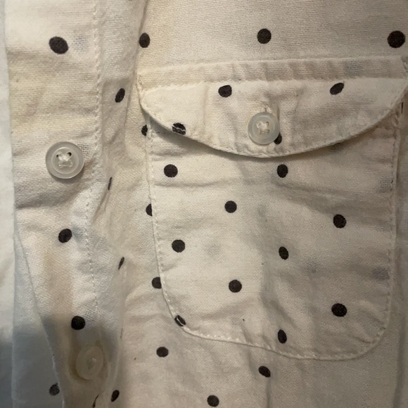 Urban Outfitters BDG polka dot button down shirt - Picture 2 of 4